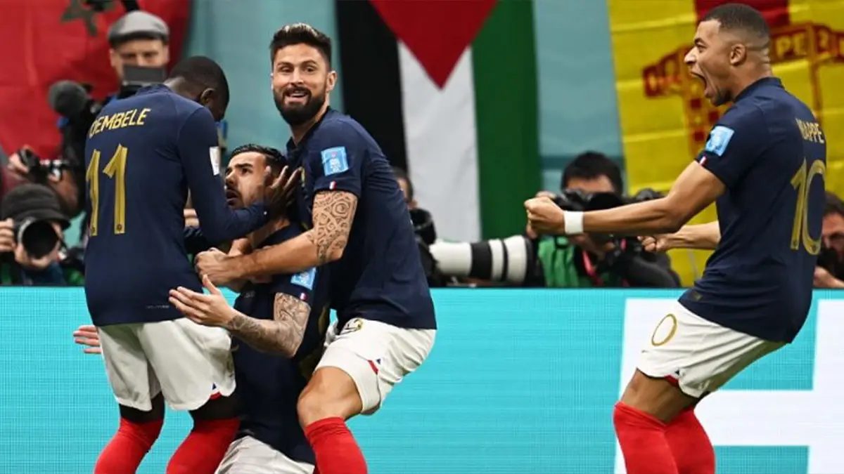 França vence Marrocos e está na final frente à Argentina