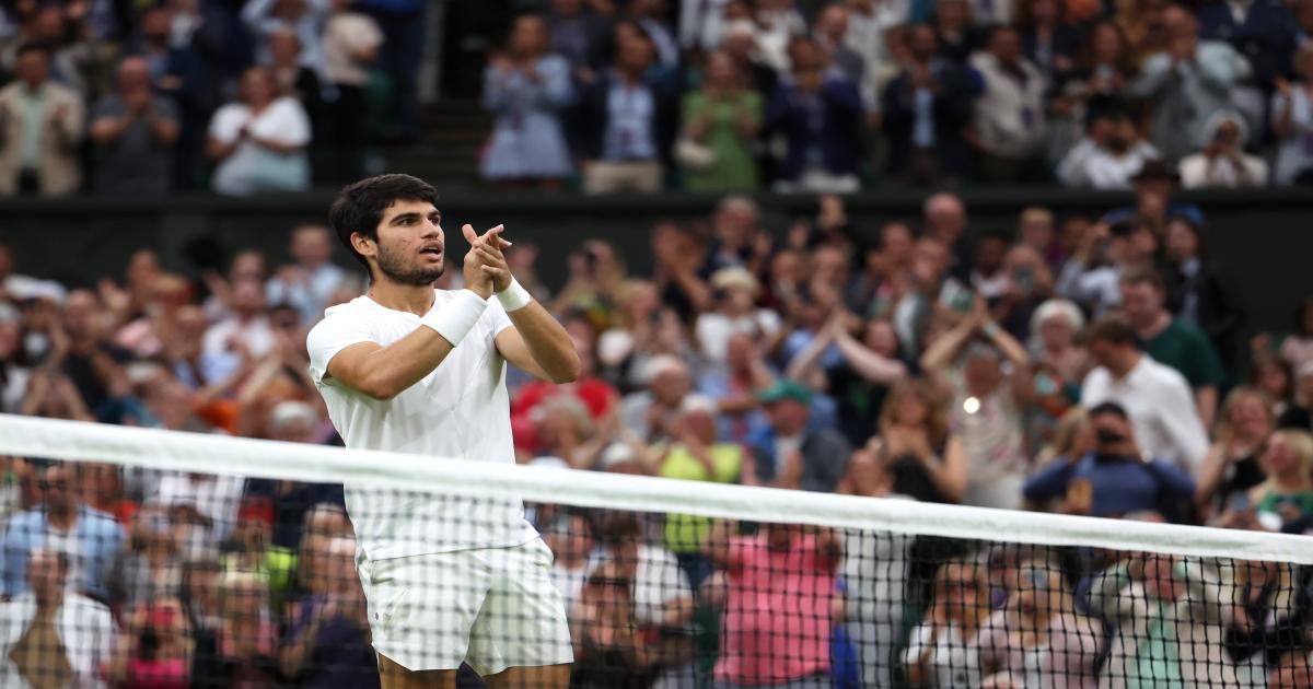 Read more about the article Alcaraz vence Medvedev e vai enfrentar Djokovic na final de Wimbledon