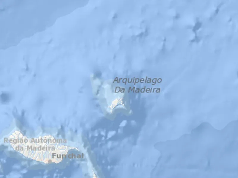 Read more about the article Sismo de magnitude 3.1 detetado junto à costa da Madeira: descubra mais sobre este evento sísmico