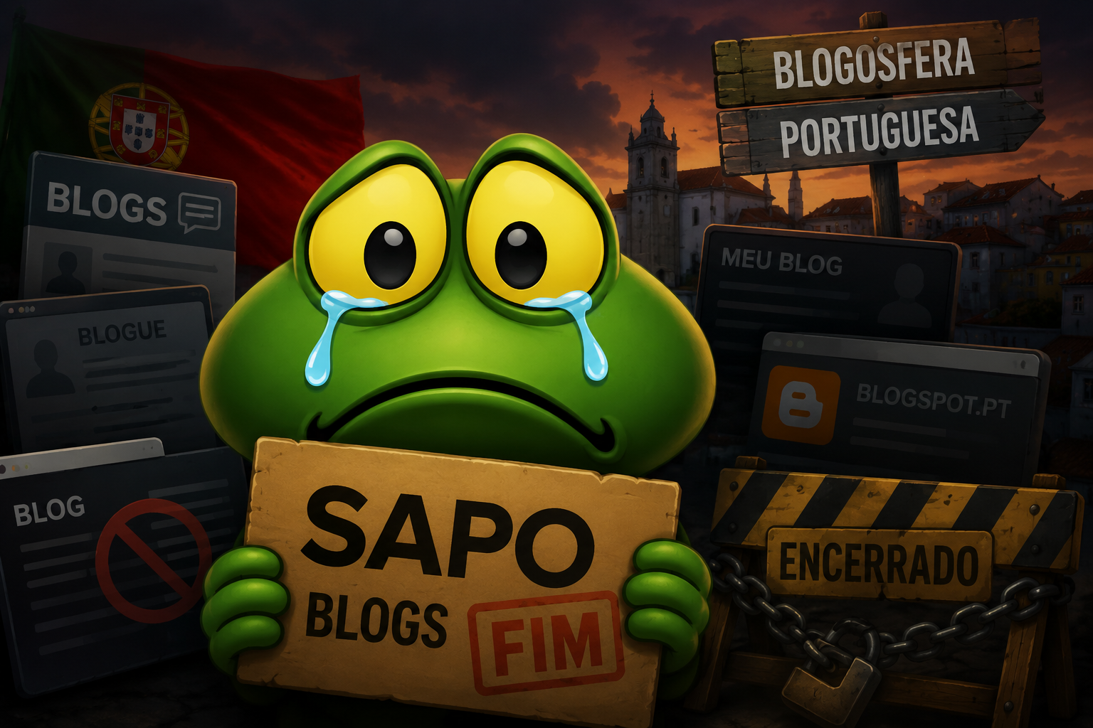 Read more about the article SAPO Blogs vai acabar, mas há uma nova alternativa portuguesa para bloggers